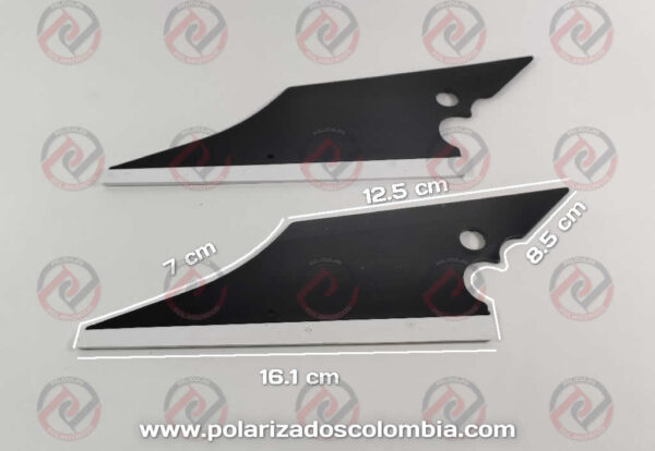 Conquistador Negro Goma Blanca